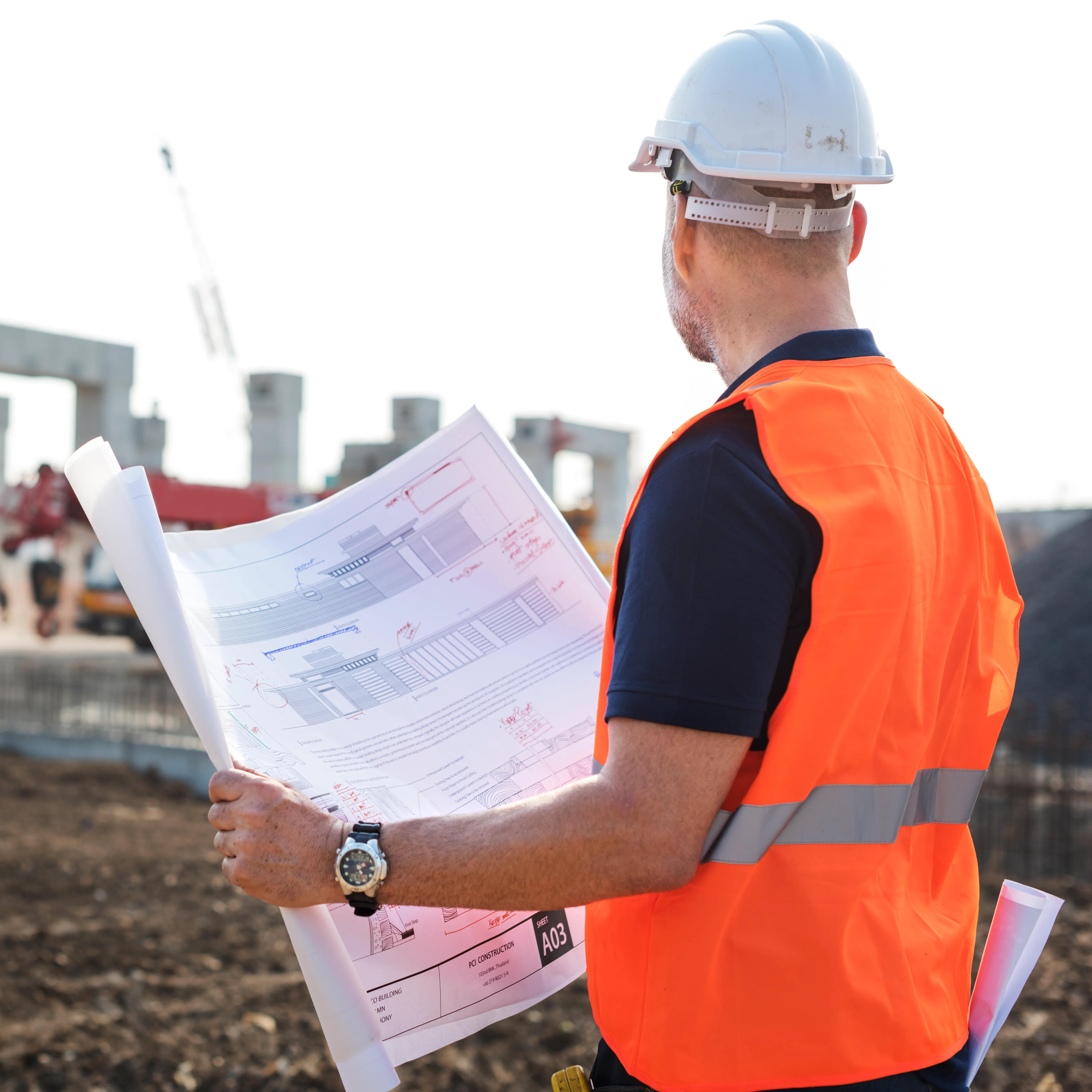 East West Surveyors team on site