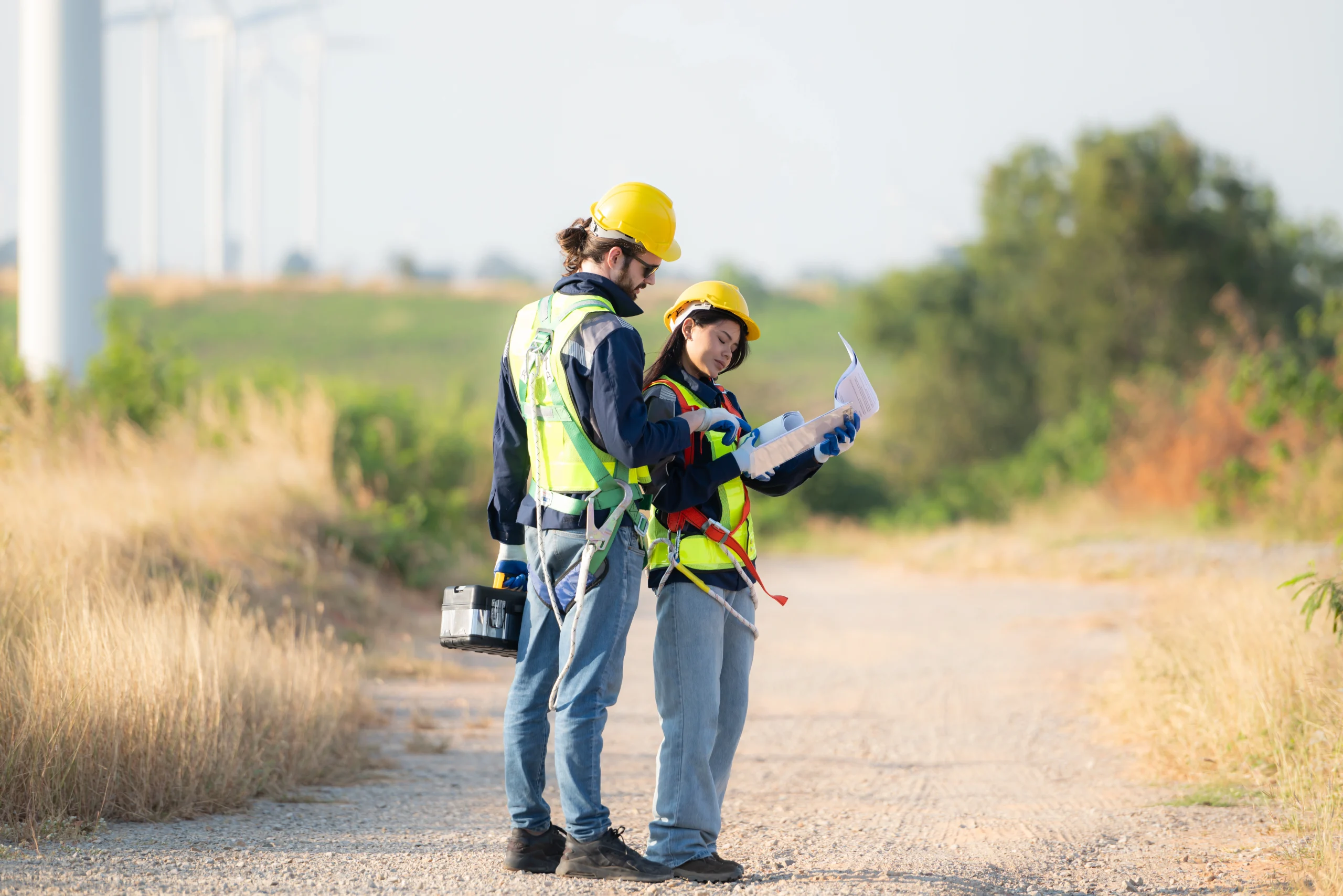 engineer-and-worker-discussing-on-a-wind-turbine-f-2025-01-08-02-58-08-utc